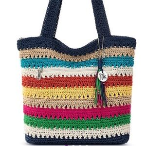 The Sak Radiant Stripe Riviera Tote